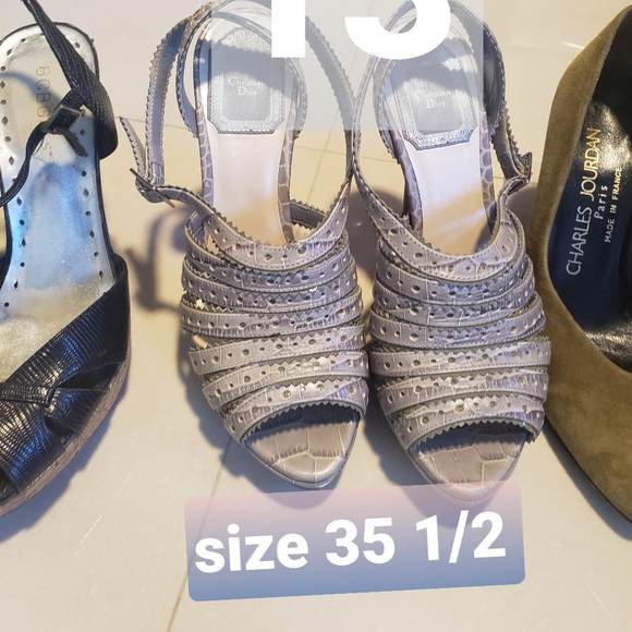 Christian Dior heels - Picture 1 of 4